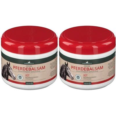 Pferdebalsam Hot Herbamedicus 2x 2x500 ml Balsam