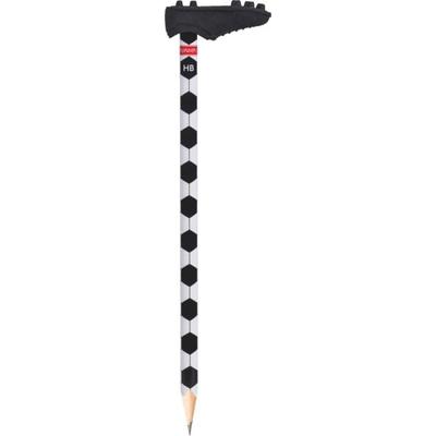 Brunnen Display Bleistift HB Fußball mit Topper