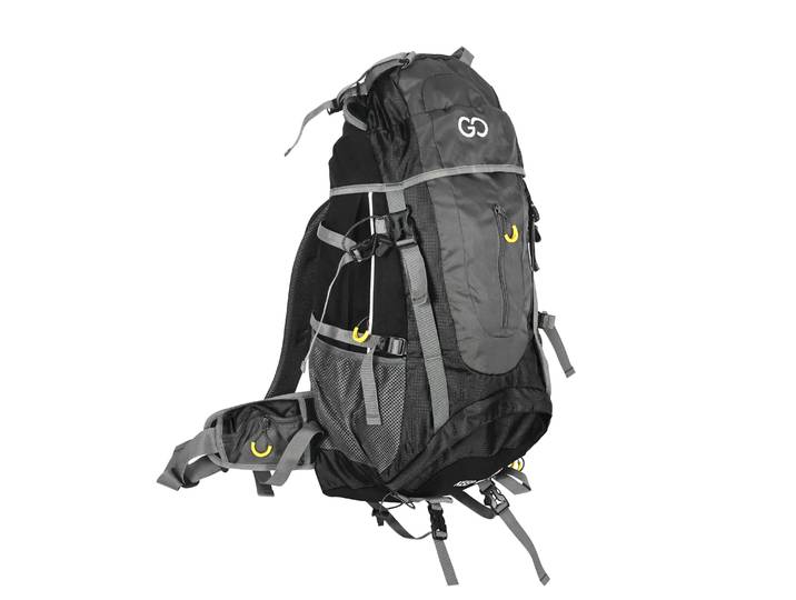 Wanderrucksack wasserdicht WEISSHORN 70L schwarz