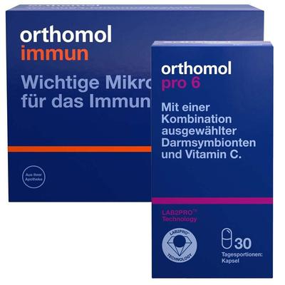 Orthomol Immun Granulat + PRO 6 1 St Set