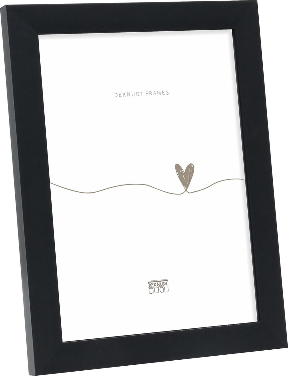 Deknudt Frames fotolijst S47EK2 - zwart - 18x24 cm