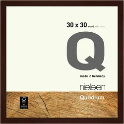 Nielsen Bilderrahmen Quadrum Holz Wengé / 30 x 30