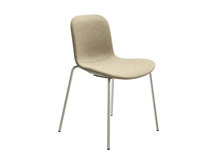 NORR11 Langue Stuhl Stoff Mumble Col 26 - verchromtes Gestell