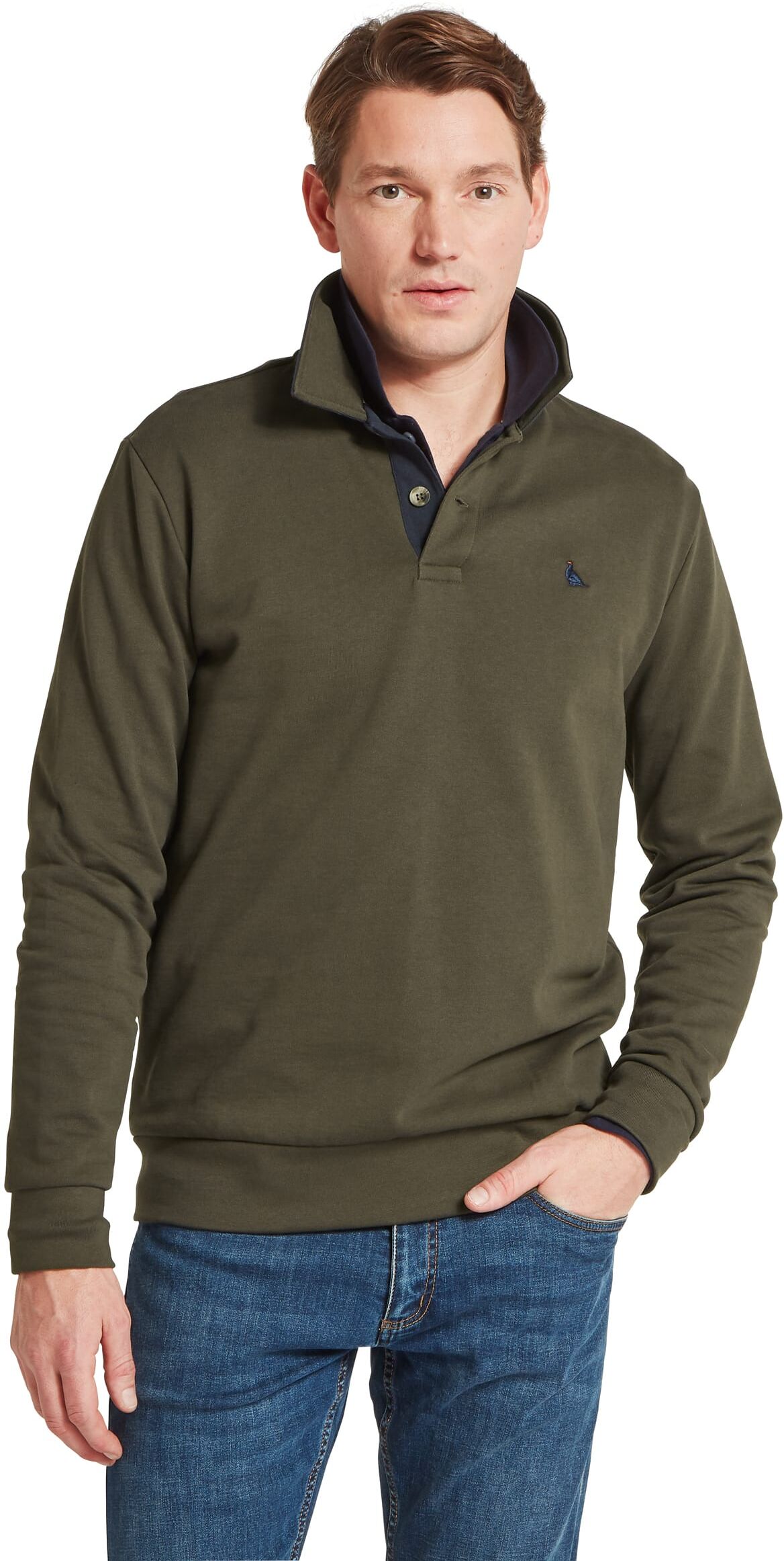 Schöffel Country Horseley Rugby Sweatshirt - Green - Size 3XL - Men