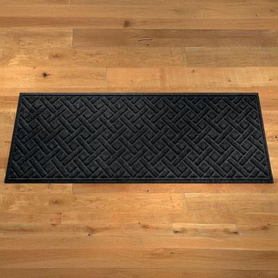 Bungalow Dba Matterly Lattice Runner Mat 60 x 22, 60 x 22, Charcoal