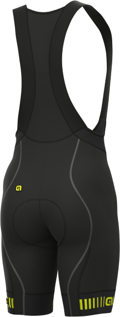 ALE' Pantaloncini ciclismo  PR-R STRADA giallo fluo 2024