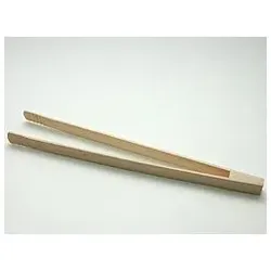 Holz Allzweckzange Grillzange Küchenzange Holzgriff 400mm 20mm Natur 1 Stück