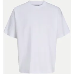 T-Shirt JJEBARRON Weiß M