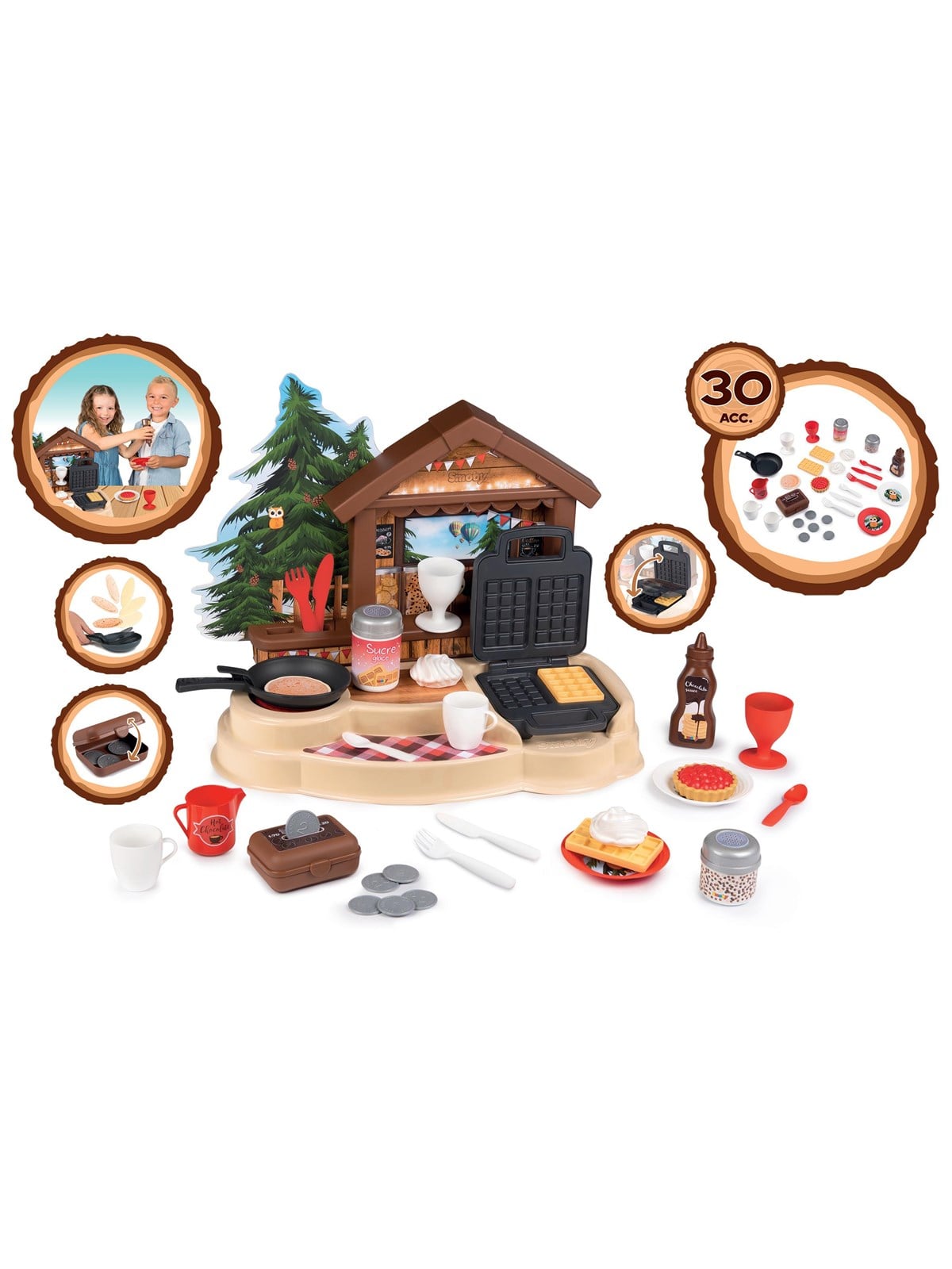 Smoby Winter Chalet with Accessories 30pcs.