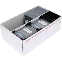 Feldherr Lagerbox mit Organizer für Star Wars: Unlimited, 1360 Karten (Karton, Kunststoff)