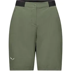 Salewa, Damen, Outdoorhose, Pedroc 2 DST Short W - Leichte, Windabweisende SoftshellShort für Damen (34, XS), Grün