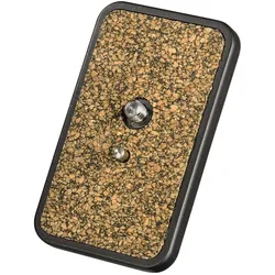Hama Stativ-Kameraplatte für Delta Pro 1 (Stativ Schnellwechselplatte), Stativ Zubehör, Schwarz