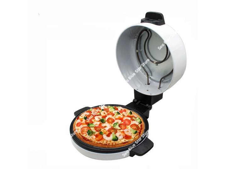 Poêle à gâteaux électrique, machine à crêpes 30CM, scones, grille-pain, machine à steak, machine à pizza européenne 2000W