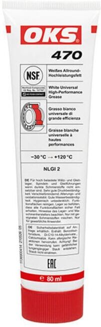 OKS Graisse haute performance polyvalente 470 80 ml blanche (1136900414)