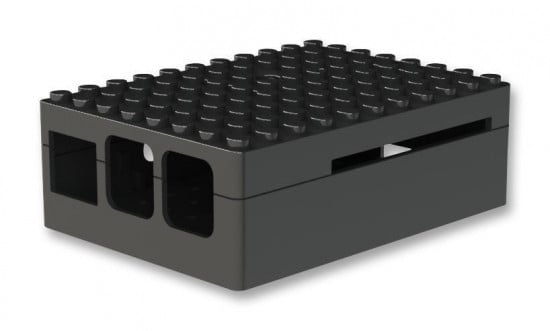 Multicomp Behuizing voor Raspberry Pi 3 Model B / B+ - Zwart