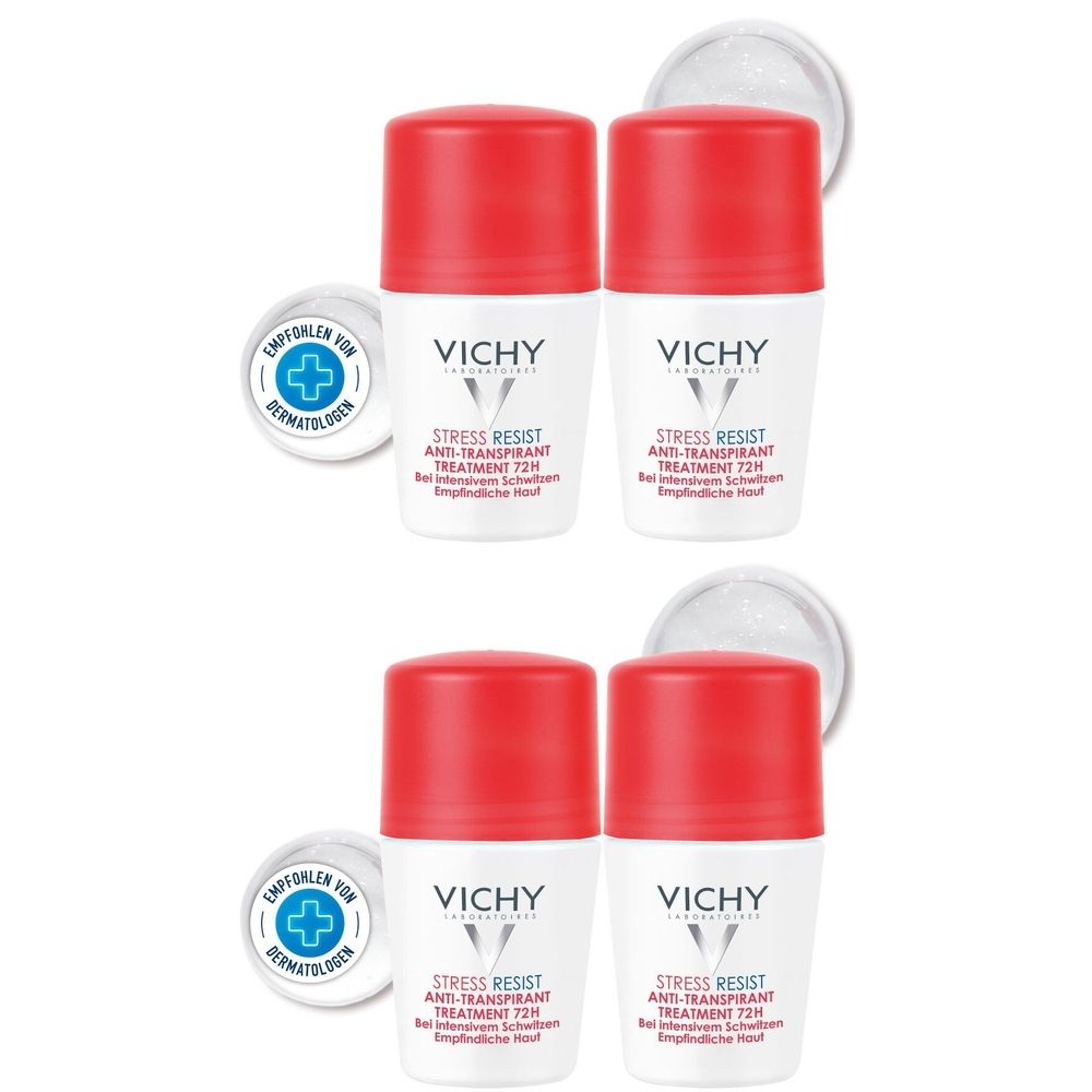 Vichy DEO Roll-on Stress Resist 72h 2x 2x2x50 ml Creme