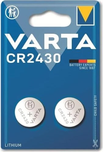 VARTA Spezial Lithium-Batterie CR 2430 - 2 Stück