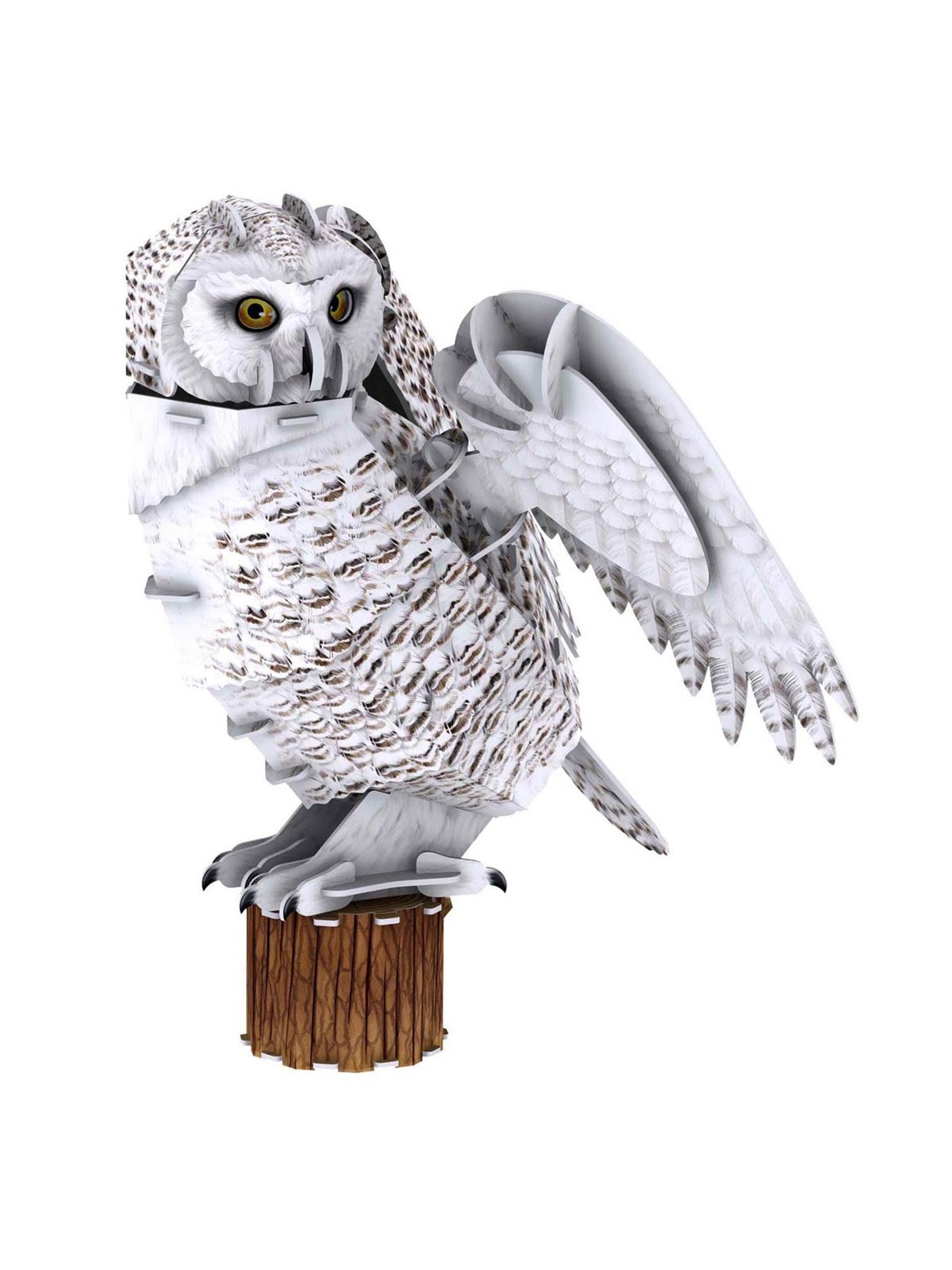 Cubic Fun 3D Puzzle National Geographic Snow Owl 3D Puzzle