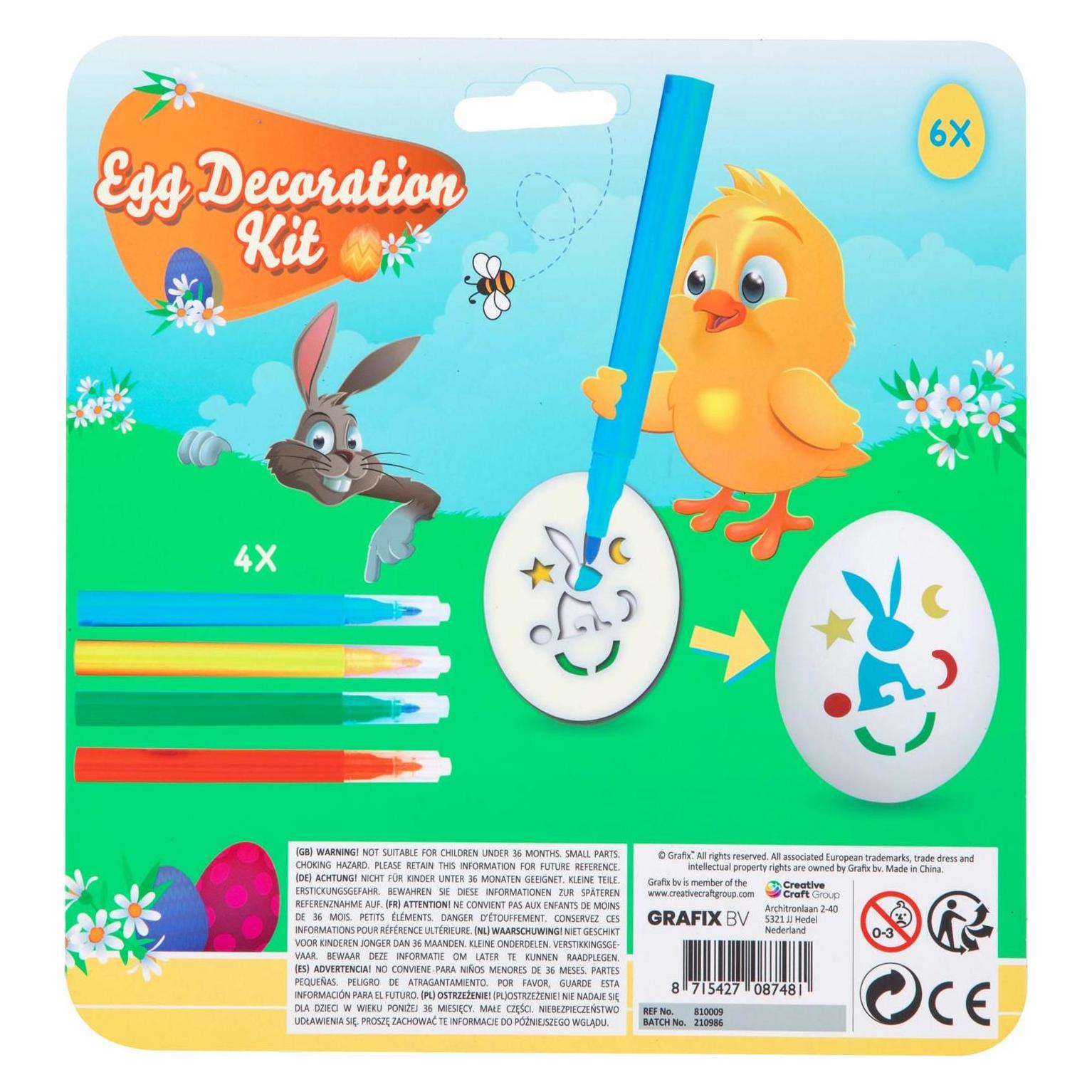 Grafix Eierdekorationsset (B0C27XVK3T)