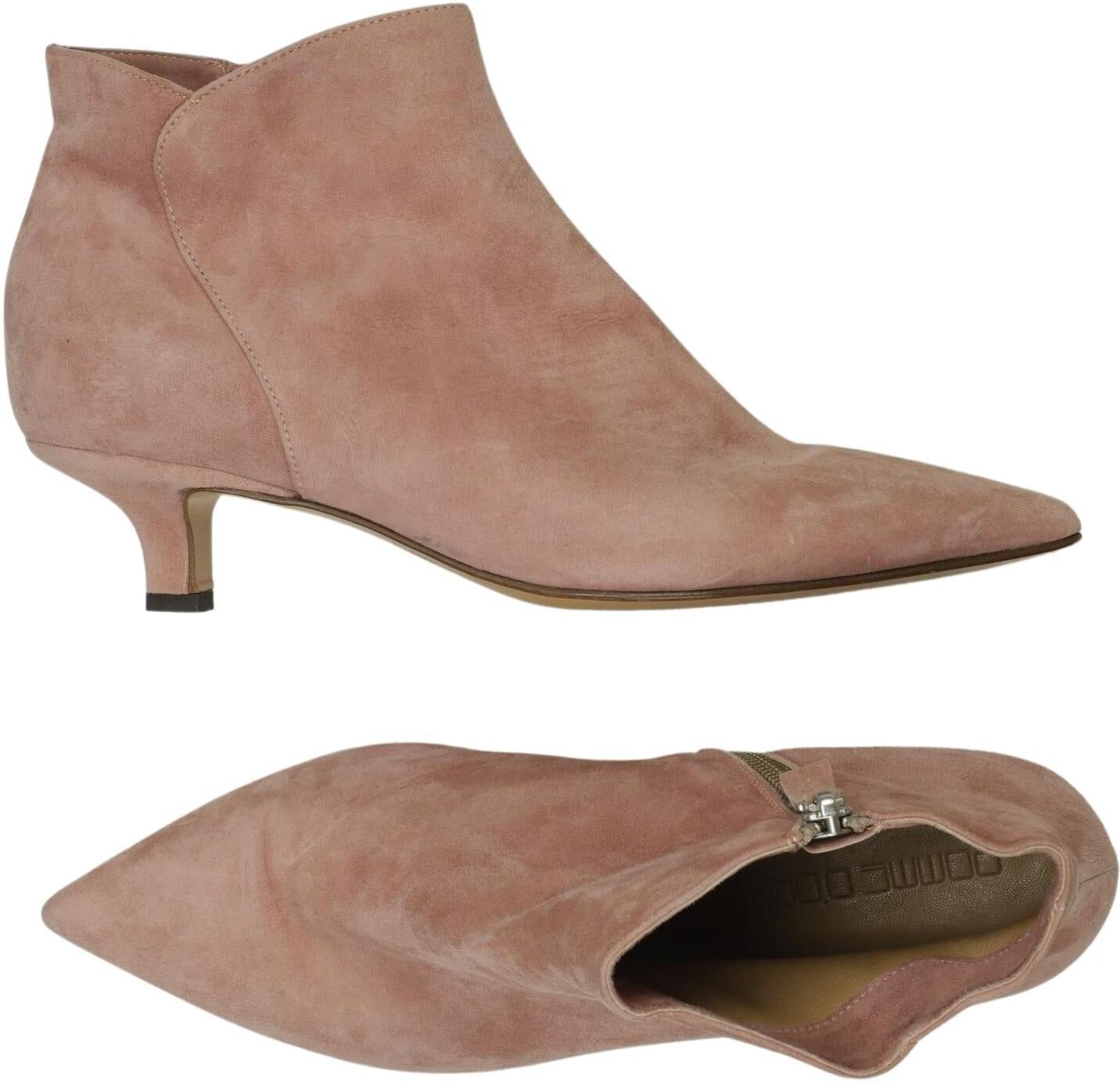 Pomme DOR Damen Stiefelette, Pink, Gr. EU 39, Leder - Second Hand