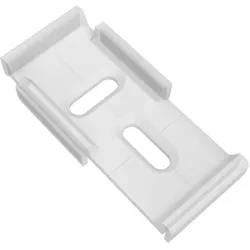 Rutec Projekt Befestigungsclips für Aluminium-Sockelleisten PFG400 / PFG401 / PFG403 / PFG404 / PFG405 / PFG406, 6.4x3.2cm, Kunststoff RUP-PFG402
