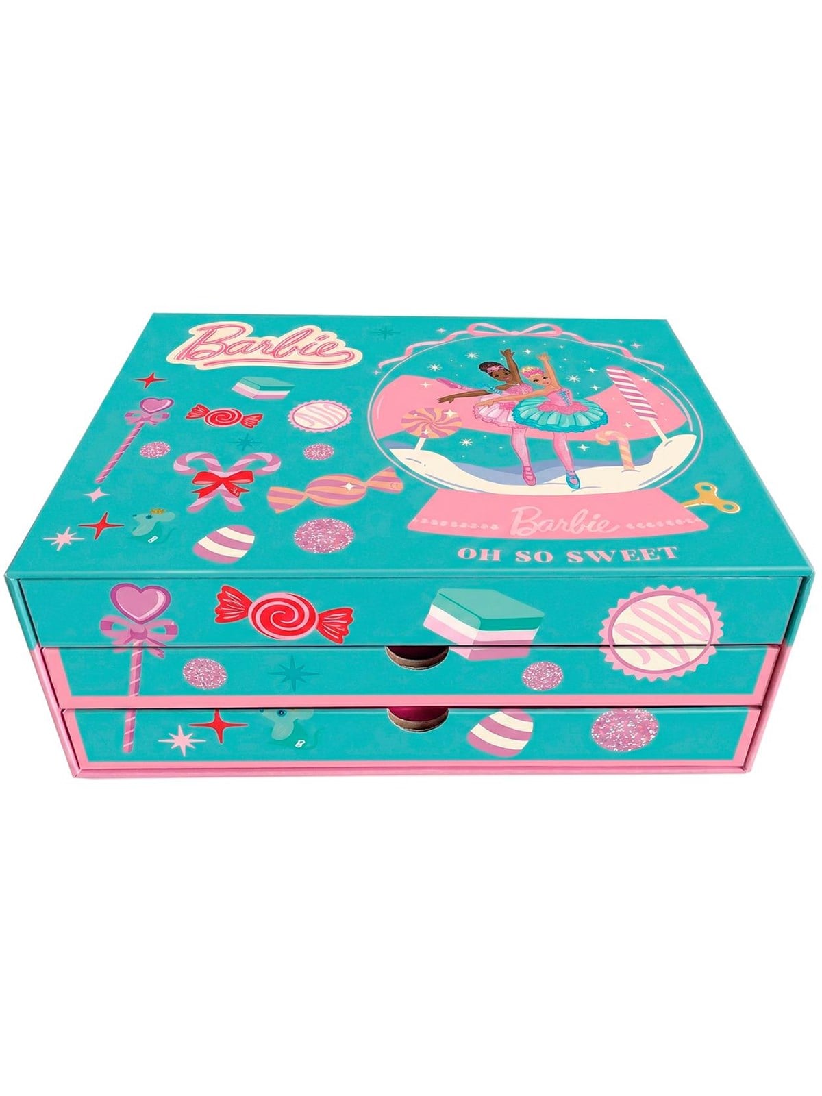 Barbie NUTCRACKER Colouring Art Case w/drawers