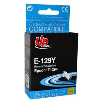 Print UPrint kompatibel Ink mit C13T12944010, T1294, E-129Y, yellow, 10ml (Y) (35653332)