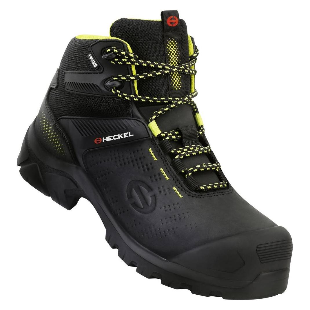 Uvex MACSOLE ADVENTURE Herren Sicherheitsstiefel schwarz, mit Zehen-Schutzkappe EN20345 S3, Grösse (S3, 37) (6731337)