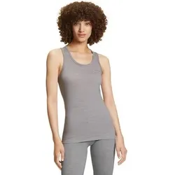 FALKE Damen Tanktop Wool-Tech Light, Größe S in Grau Grau