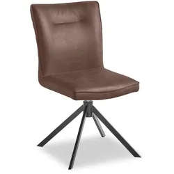 MAISON Stuhl Ana Mikrofaser Brown
