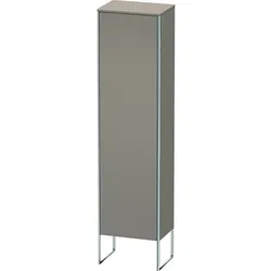 Duravit XSquare Hochschrank XS1314R4343 50x176x35,6cm, Tür rechts, stehend, Basalt matt