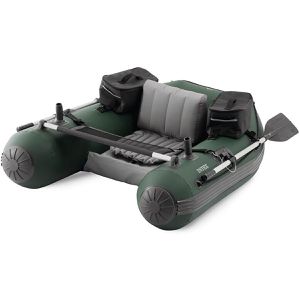 Intex Schlauchboot Big Catch Pro Fishing Tube, 68381NP, für 1 Person, mit Luftpumpe und 2 Paddeln