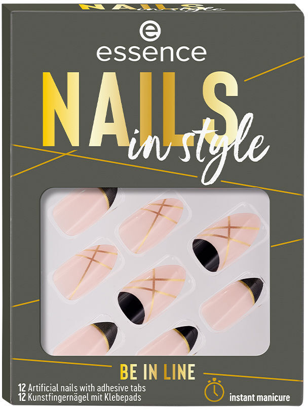 Essence Nails In Style uñas artificiales #be in line