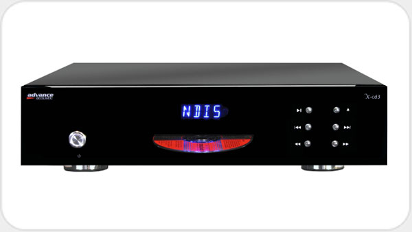 Advance Paris X CD 3 CD-Player *schwarz* AA29101