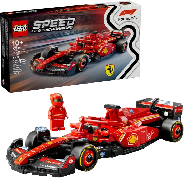 LEGO Speed Champions 77242 Ferrari SF-24 F1 Rennauto