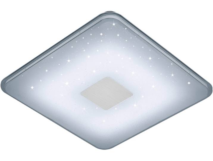 TRIO LEUCHTEN LED Deckenleuchte SAMURAI , weiß, H: 6cm, Leuchten, LED Deckenlampe, LED Deckenleuchte