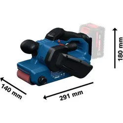 Bosch Professional, Schleifmaschine + Poliermaschine, GBS 18V-75 (Bandschleifer)
