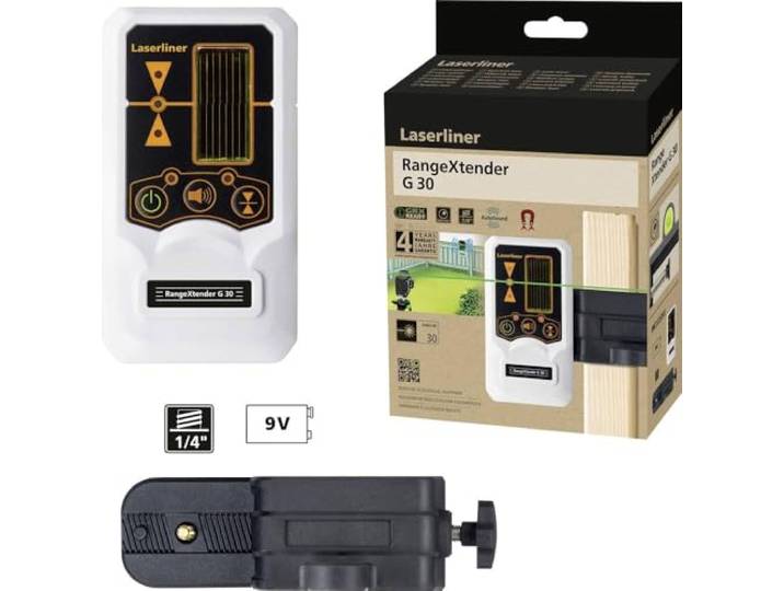 Laserliner RangeXtender G 30 Laserreceiver pour Linienlaser Reichweite (Max.): 30m