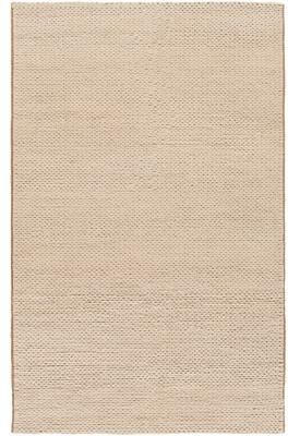 Hand-woven Edison New Zealand Wool Soft Braided Texture Area Rug - 5' x 8'/Surplus