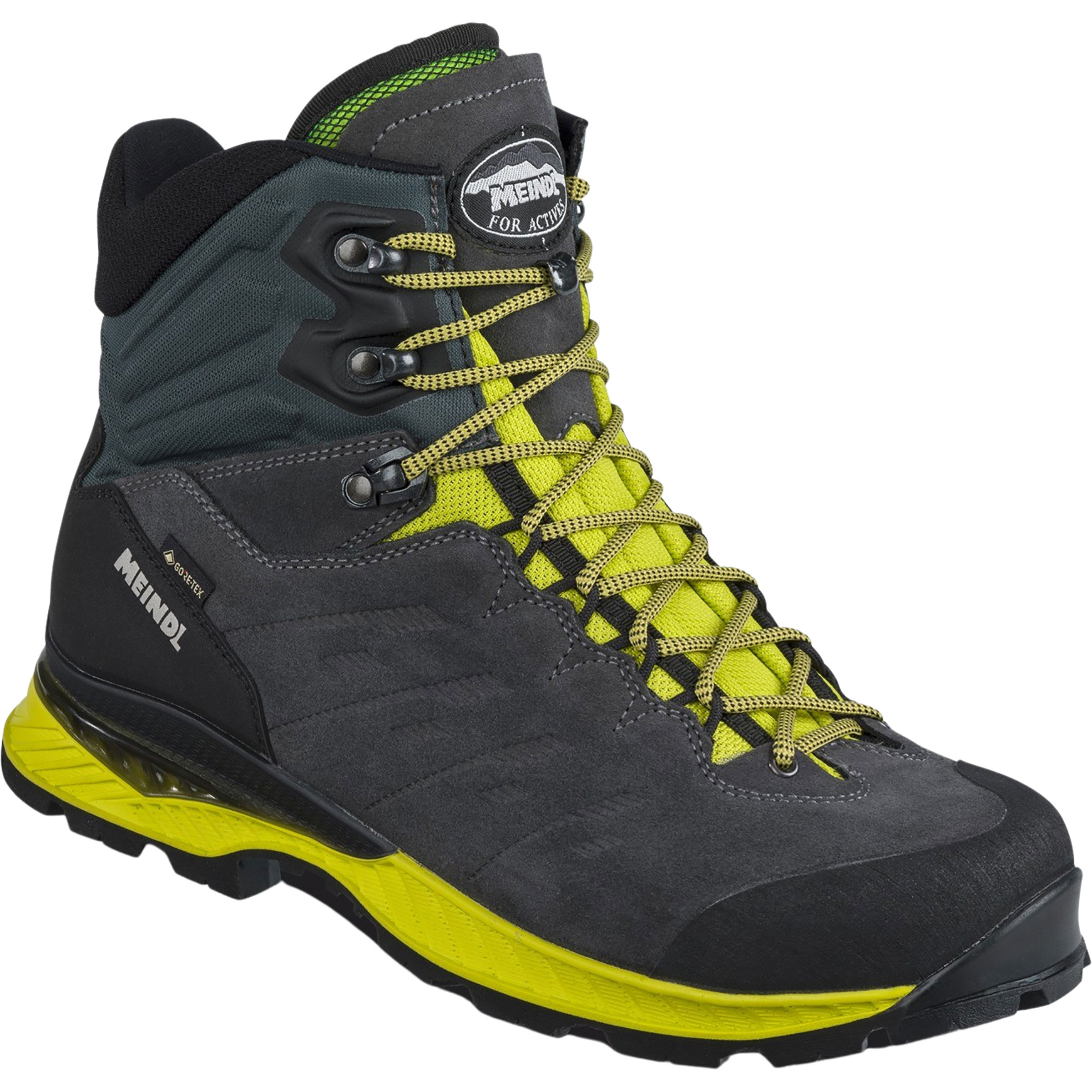 Meindl Air Revolution 2.6 Herren Wanderschuhe grau Größe 41.5 Trekking Wasserdicht