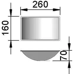 Albert Leuchten Ersatzglas G 154 90210154