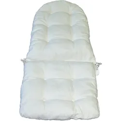 möbel direkt online Kissenauflage für Schaukelstuhl Schaukelstuhlauflage vanille-cremefarben