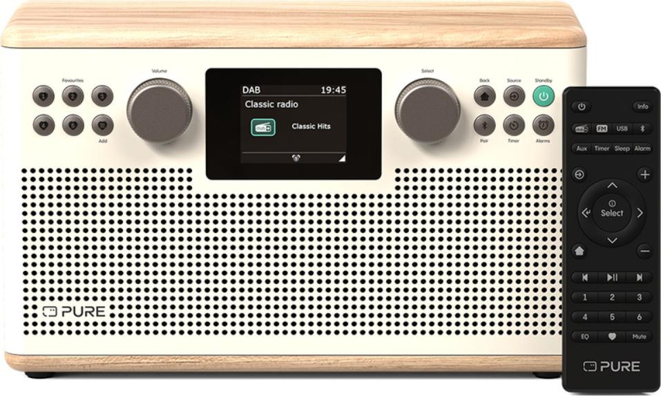 Pure Classic H6 Internetradio met DAB+ en FM, 30 W