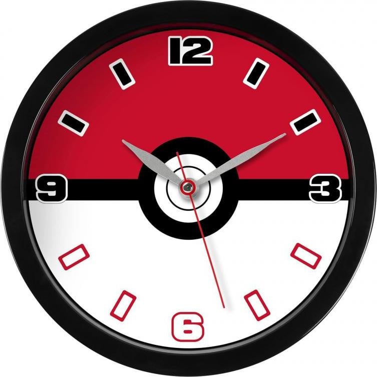 Otto Simon Pokemon Wandklok Pokébal Analoog voor Kinderen