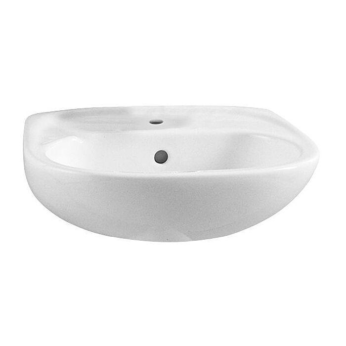 VitrA Normus Waschtisch 5078L003 45x35,5cm, weiß, 1 Hahnloch