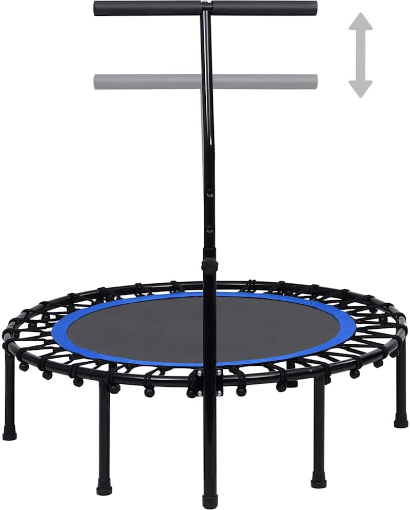 vidaXL Trampoline de fitness avec poignée 102 cm