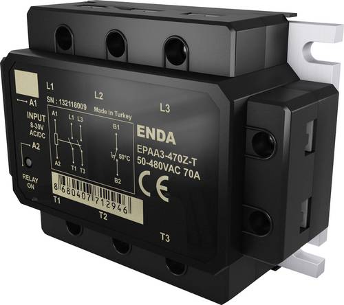 Enda Halbleiterrelais EPAA3-440Z 40A Schaltspannung (max.): 480 V/AC 1St.