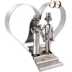 Hinz & Kunst, Deko Figuren + Skulpturen, 422 - Herz "Hochzeit"