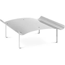MSW, Zubehör Kerzen + Kamin, Schornsteinabdeckung Edelstahl 100 x 100 x 40 cm Kaminschacht Kaminabdeckung