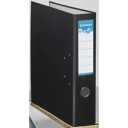 DONAU Ordner Rückenbreite 7.5 cm DIN A4 Karton schwarz